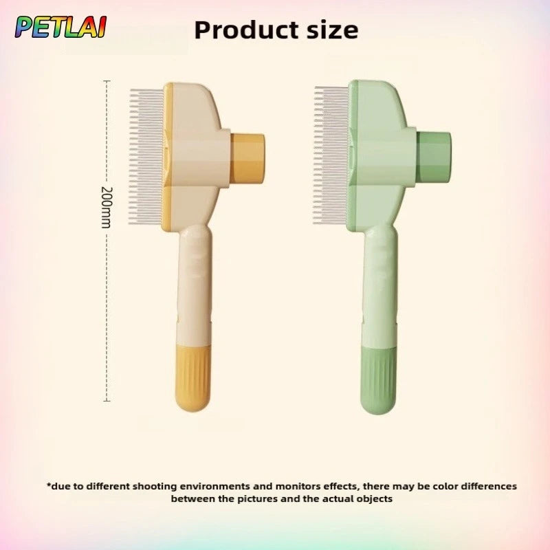 Multi-functional pet comb, hair and flea remover