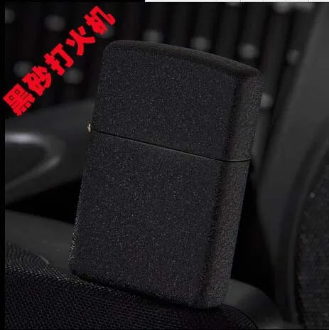 Zorro brass kerosene windproof lighter with personalized creativity, ultra-thin square angle smooth kerosene machine