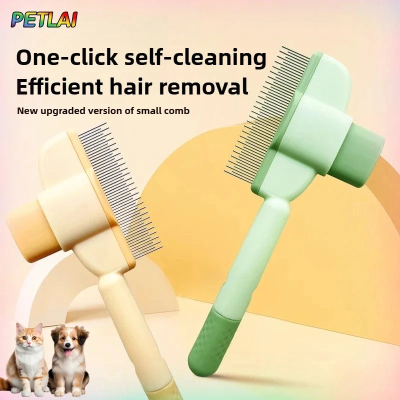 Multi-functional pet comb, hair and flea remover